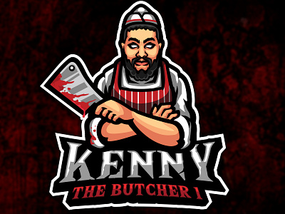 Kenny The Butcher 1 esports gaming gaminglogo mascot sports sportslogo