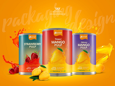 Pulp Product Packaging Design creative design fruit packaging product pulp