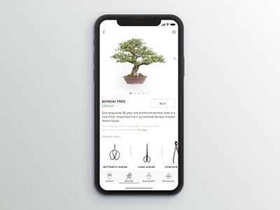 Verda Product Page ecommerce plants shop logo