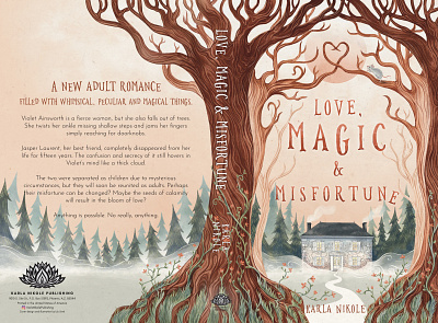 Love, Magic & Misfortune book book cover design book illustration bookdesign digital illustration illustration illustrator