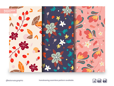 Hello Spring Patterns flower flower illustration flowers pattern pattern a day pattern art pattern design patterns seamless pattern seamless patterns seamlesspattern spring springtime