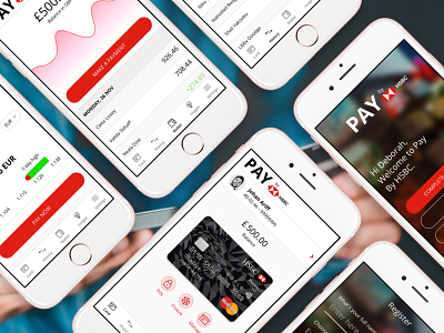Mobile Banking Prototype banking app mendix native app prototype ui ux