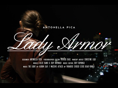 Lady Armor Title Card