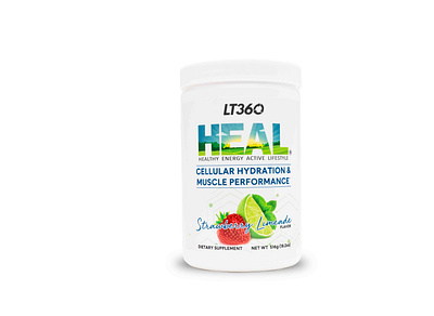 Heal & Recovery Strawberry Limeade product photography