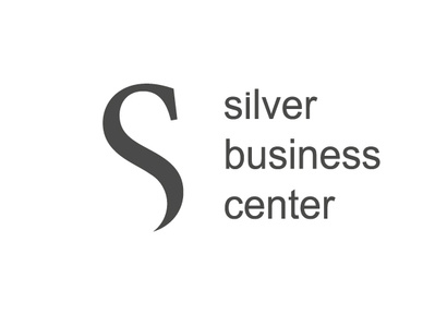 Silver Business Center adobe illustrator branding logo design vector