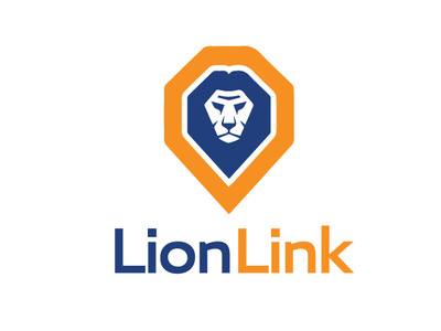 LionLink branding logo logo design vector