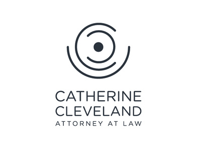 Catherine Cleveland Attorney branding design logo logo design vector