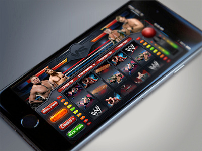 WWE Slot Game Concept