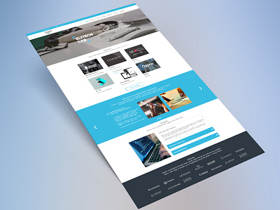 Web Layout clean design layout responsive ui ux web design