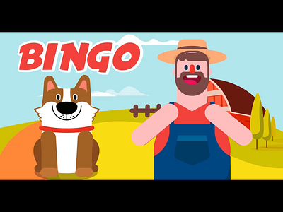 Bingo01 after effects animation cartoon character illustration motion graphics