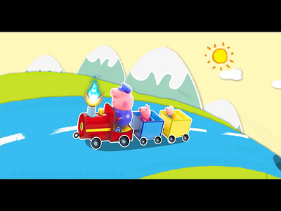 Vehicle after effects animation cartoon character illustration motion graphics