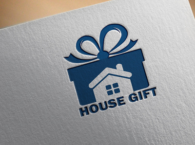 HouseGiftLogo design flyer graphic design illustration logo vector