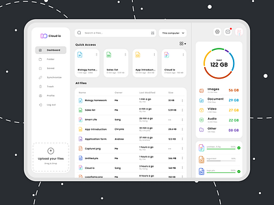 Cloud io - File Manager Desktop