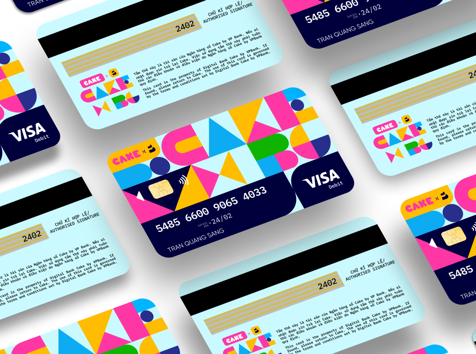 Credit Card Be x Card by Tran Quang Sang on Dribbble