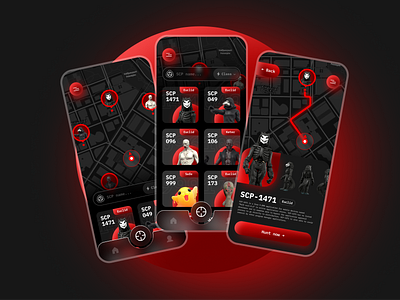 UI Case study: SCP_Next - NFT Game