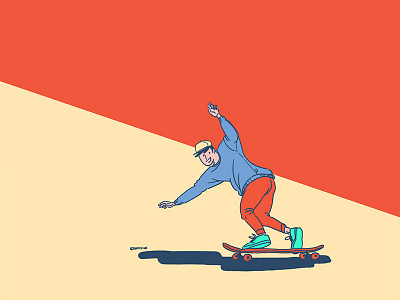 skateboard by dailylive on Dribbble