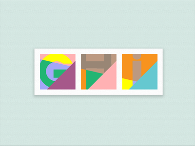 Letters #3 abstract artist colors frame illustration illustrator letter letters typography typography art wall