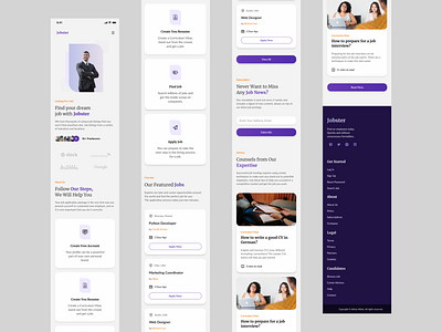 Mobile Version of Jobster - Job Finder
