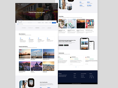 Travell - Landing Page