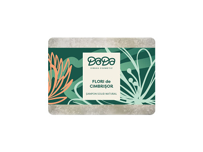 Doda packaging beauty flower herbalist label natural packaging plant soap
