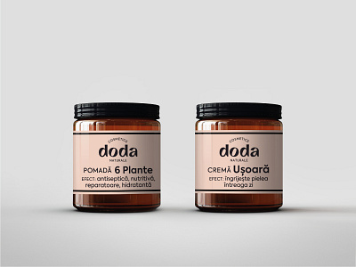 Doda Natural Cosmetics - packaging