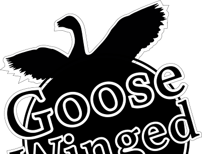 GooseWinged Logo branding custom logo custom logo design graphic design logo logo design tshirt
