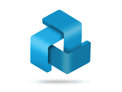 TMTC Logo arrows blue combined design identity logo power