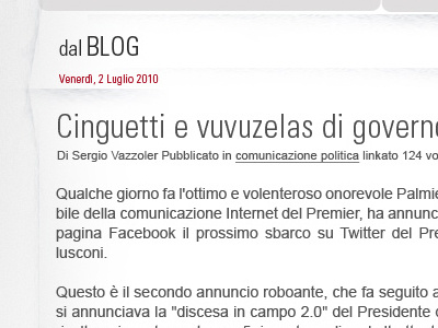 Mr Comunicazione - blog detail blog web web design