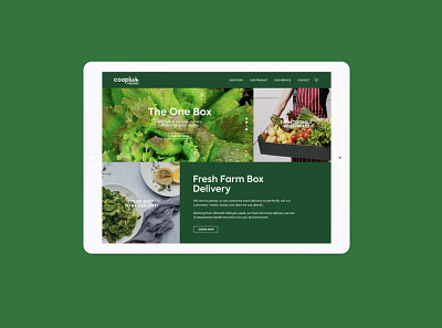 Cooplus Vietnam agricultural branding design graphic design sustainability systematic typography ui ux web