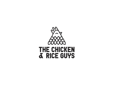 The Chicken & Rice Guys branding chicken design food food and beverage graphic design halal logo typography vector