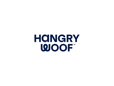 The HangryWoof branding design dog dog supplements graphic design logo pet pet food pet supplements typography vector