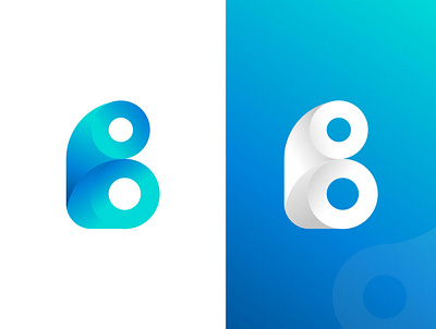 Letter B - Creative Abstract Logo Design abstract app icon b b logo branding company compnay design flat icon identity letter logo logo sabbir ui vector