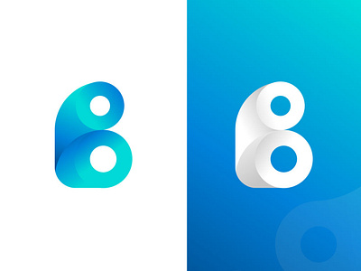 Letter B - Creative Abstract Logo Design