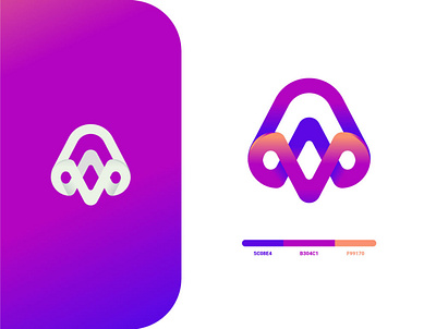 Creative Logo Brand Identity app icon brand identity branding business logo compnay corporate creative design flat icon identity illustration logo logos m logo sabbir hossain ui v logo vector