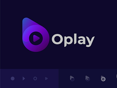 Oplay Logo Design app icon brand branding company compnay design flat icon icons identity logo logos mp3 music music icon music logo oplay sonud ui vector