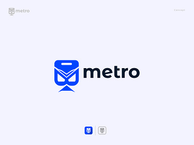 Metro Logo design full Branding