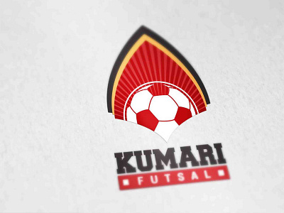 Brand Design - Kumari Futsal branding design illustration logo vector