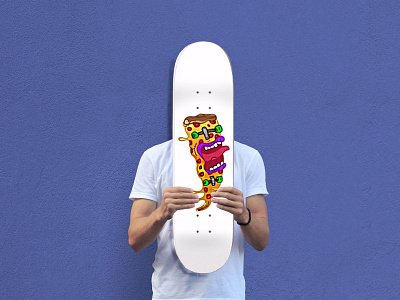 Pizza Skateboard