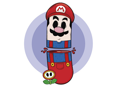 Mario illustration illustrator mario mariobros mariokart nintendo nintendo switch nintendo64