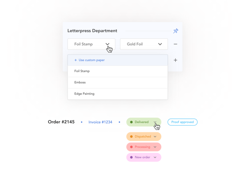 Optimized dropdowns and a component based grid system branding case study design enterprise design erp design ui ux