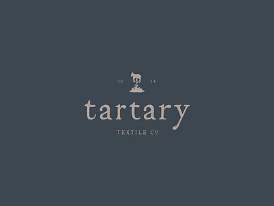Tartary Textile Logo branding logo texture typography