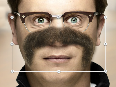 Mustache album app camera cpt. price mario photo