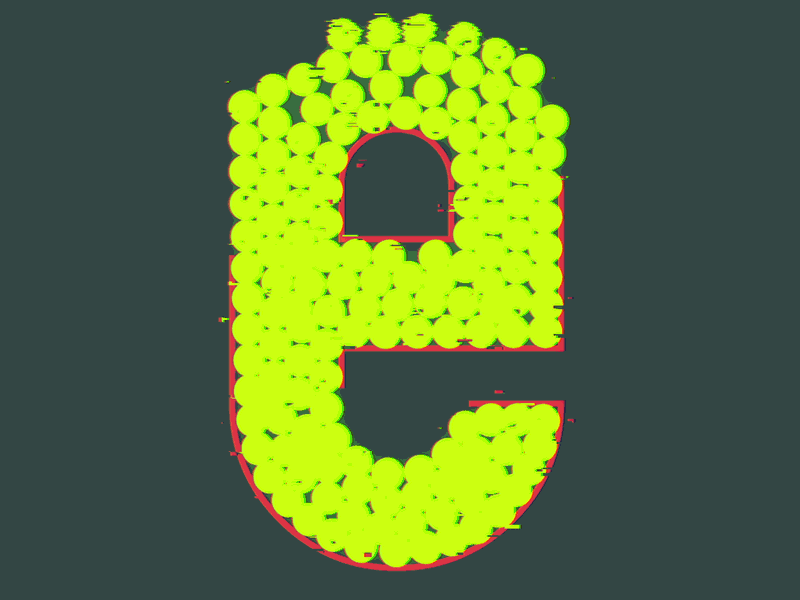 36 Days of Type // E 2d 36 days of type animation mograph motion design motion graphics