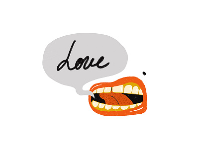 Mouth lip love speaking talk teeth tongue
