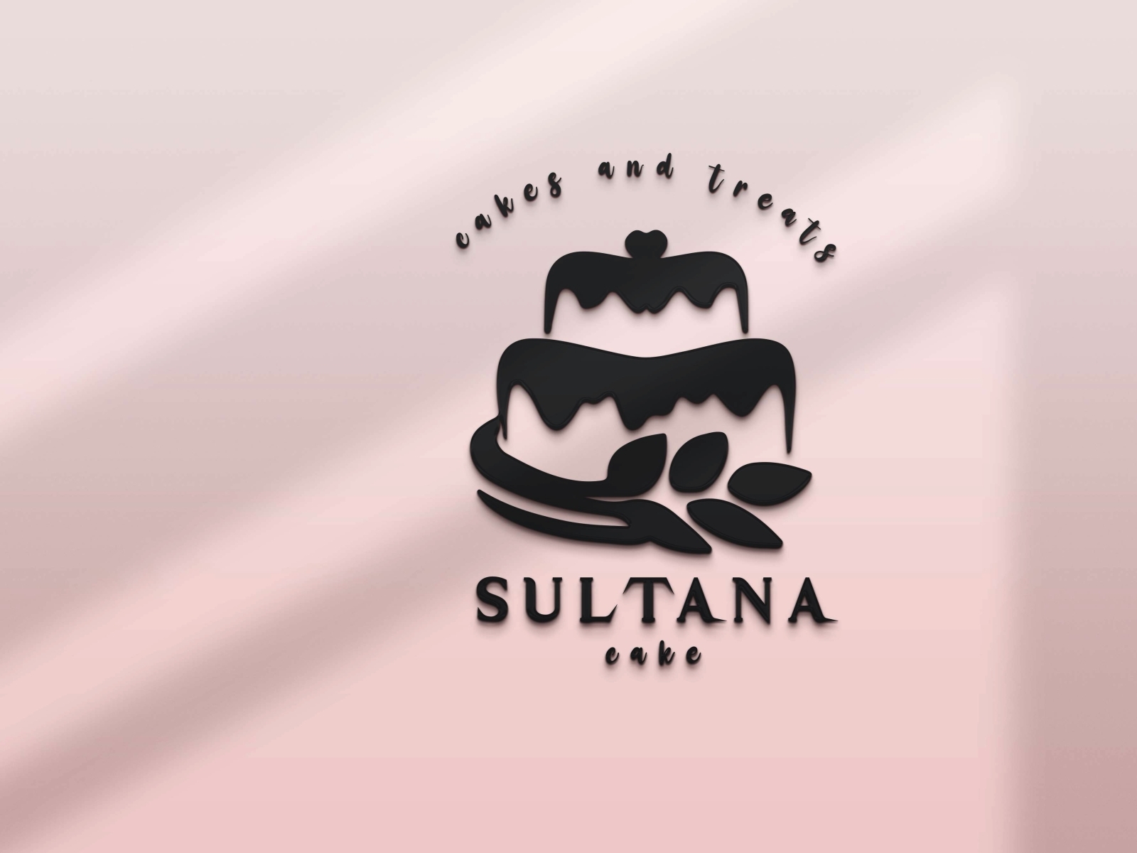 logo for a cake designer by MelhGraphics on Dribbble