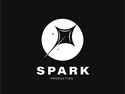 spark logo for a production company
