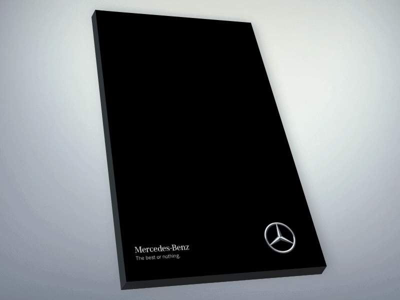 Mercedes-Benz Credit Offer animation banner html5 mercedes