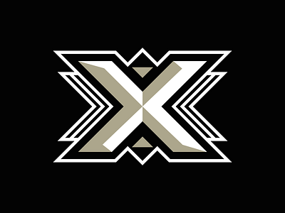 X branding design emblems illustration letter lettering logo logotype mark sport
