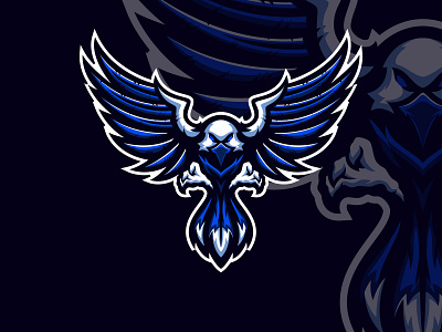 Eagle masscot logo esport animallogo design eaglelogoesport esport esportlogo illustration logo logo esp logoes logoesport