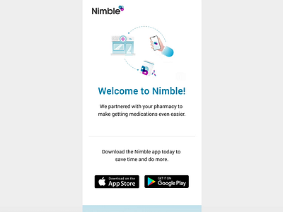 Welcome Email animation delivery disrupt email design email marketing engaging healthcare inviting medications mobile design pharmacy ui values welcoming